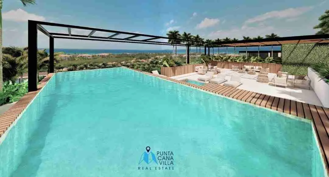 Core Residences : Condo exclusif de 2 chambres à coucher avec piscine privée et chambre de bonne à Cap Cana