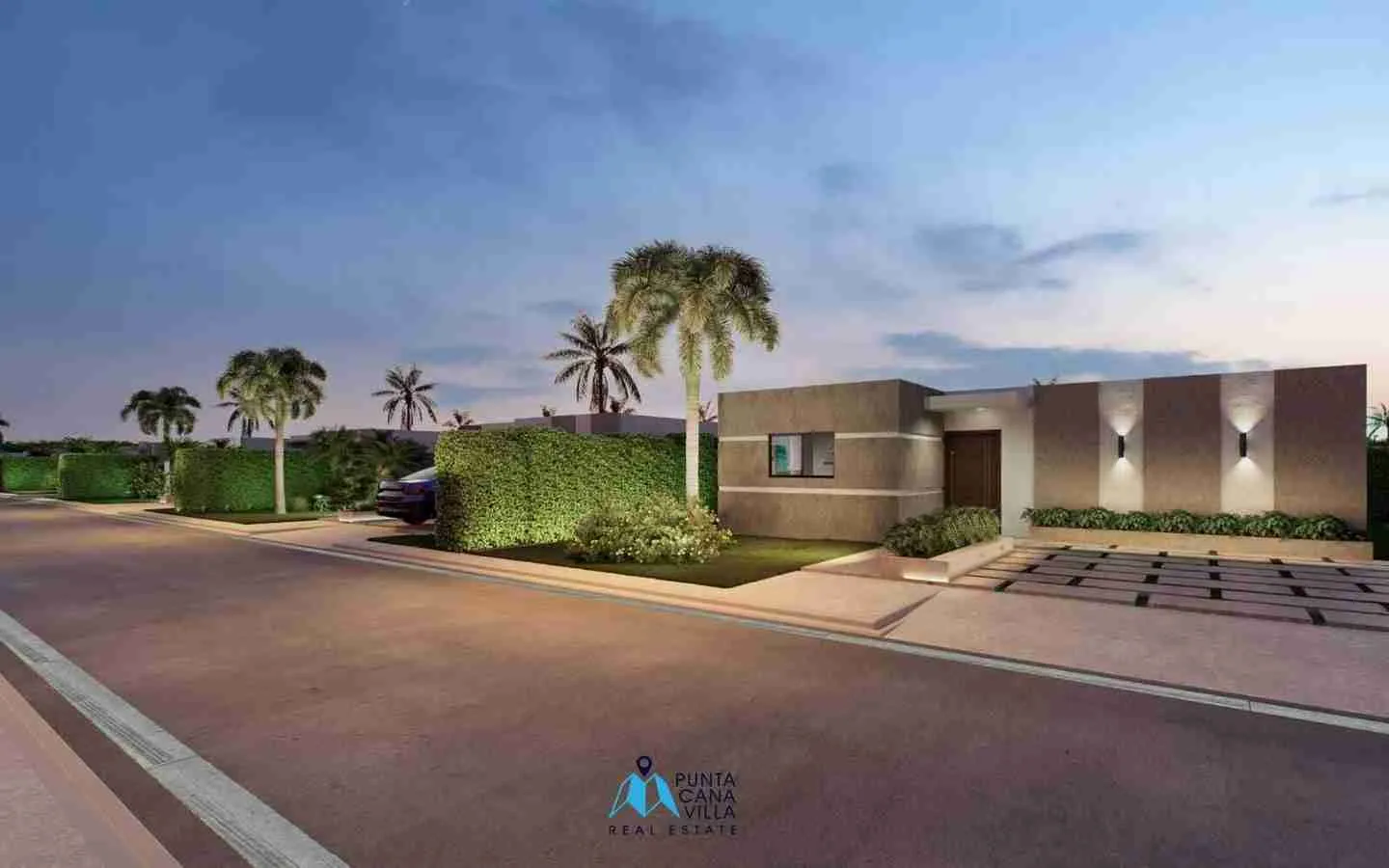 Alta Vista: Villa de dos habitaciones en venta en Bavaro, Punta Cana, Comunidad cerrada