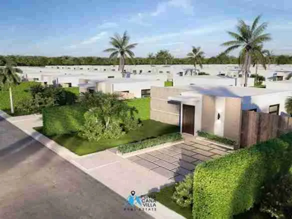 Beautiful two bedroom villa for sale in Bavaro, Punta Cana within gated community ()