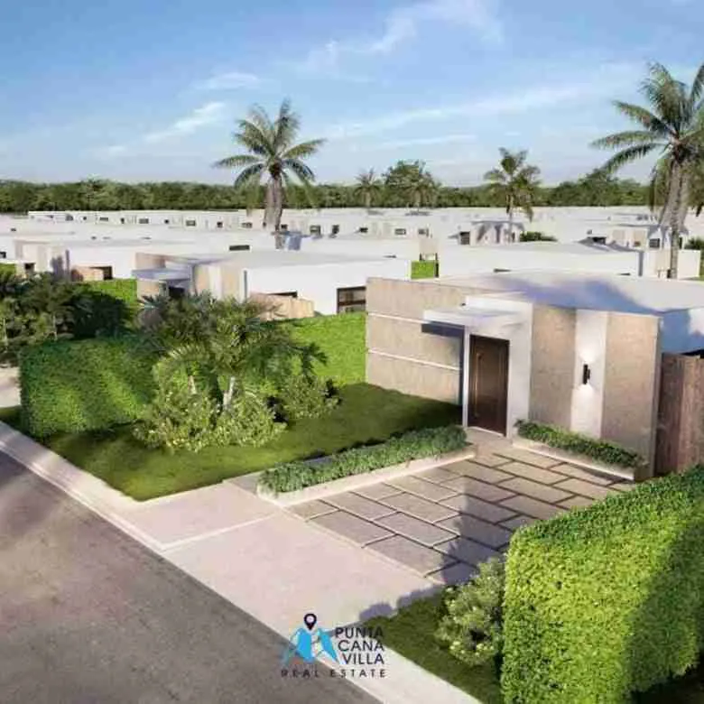 Beautiful two bedroom villa for sale in Bavaro, Punta Cana within gated community ()
