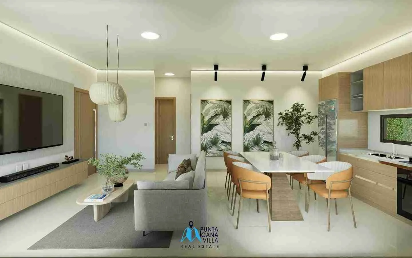 Alta Vista: Villa de dos habitaciones en venta en Bavaro, Punta Cana, Comunidad cerrada