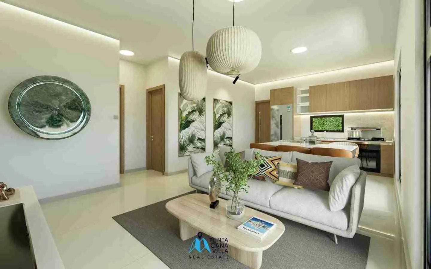 Alta Vista: Se Vende Acogedora Casa De Dos Dormitorios En Bavaro, Punta Cana Con Gimnasio Al Aire Libre