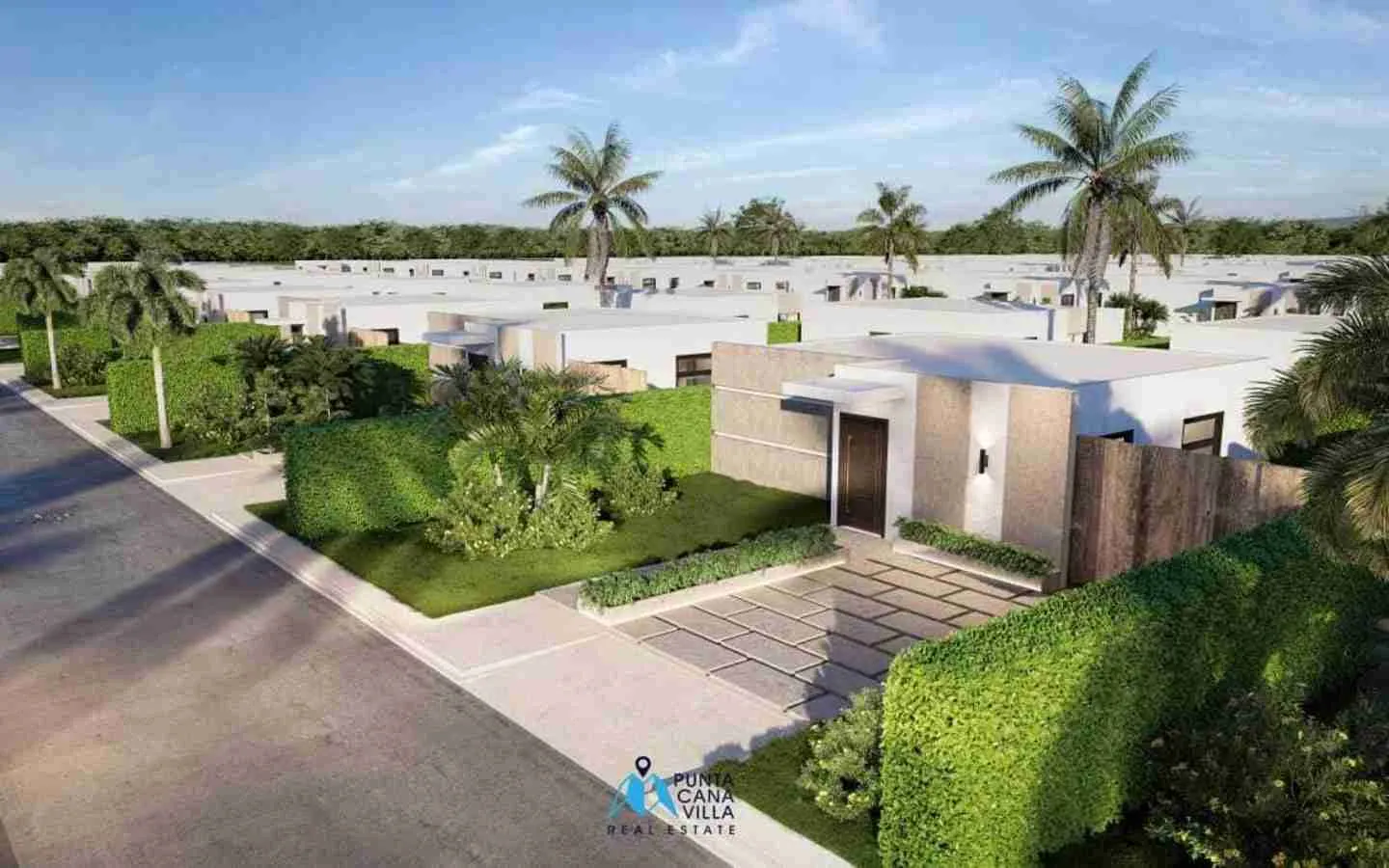 Alta Vista: Se Vende Acogedora Casa De Dos Dormitorios En Bavaro, Punta Cana Con Gimnasio Al Aire Libre