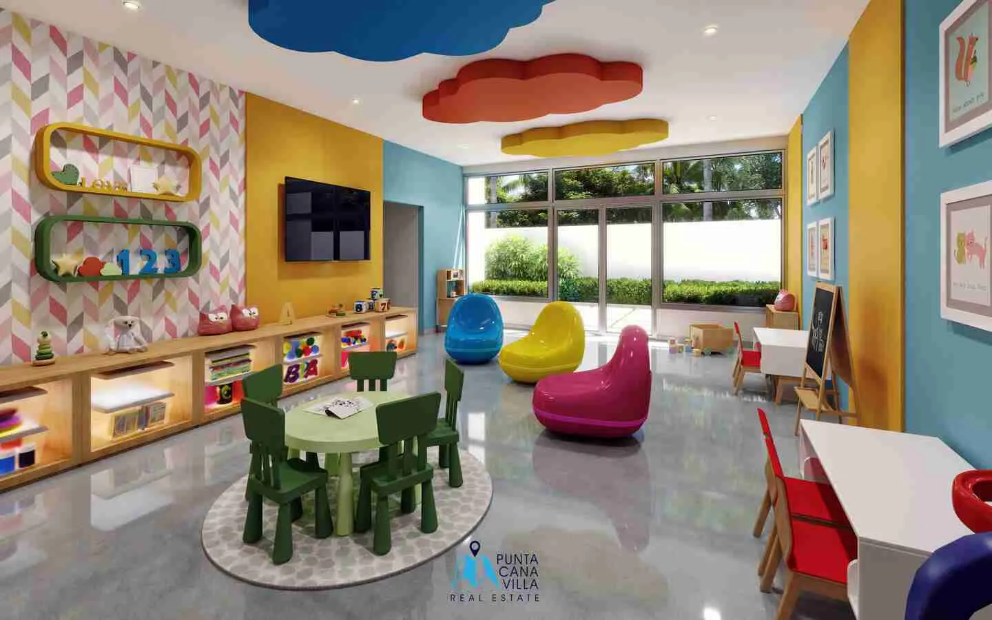 Lovely two bedroom condo for sale in Bavaro, Punta Cana with elevators ()