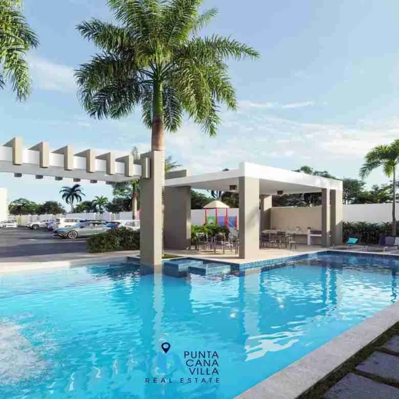 Luxurious three bedroom condo for sale in Bavaro, Punta Cana with balcony ()