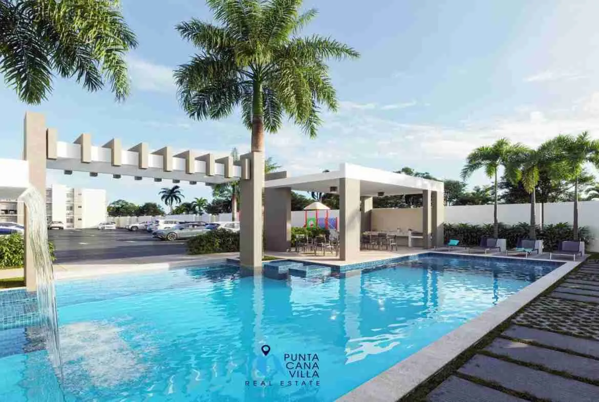Modern Two Bedroom Condo For Sale In Bavaro, Punta Cana With Home Automation System ()