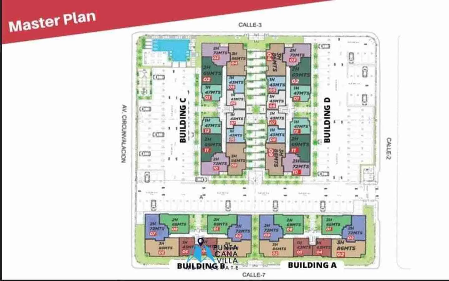 Modern Two Bedroom Condo For Sale In Bavaro, Punta Cana With Home Automation System () Modern Two Bedroom Condo For Sale In Bavaro, Punta Cana With Home Automation System ()