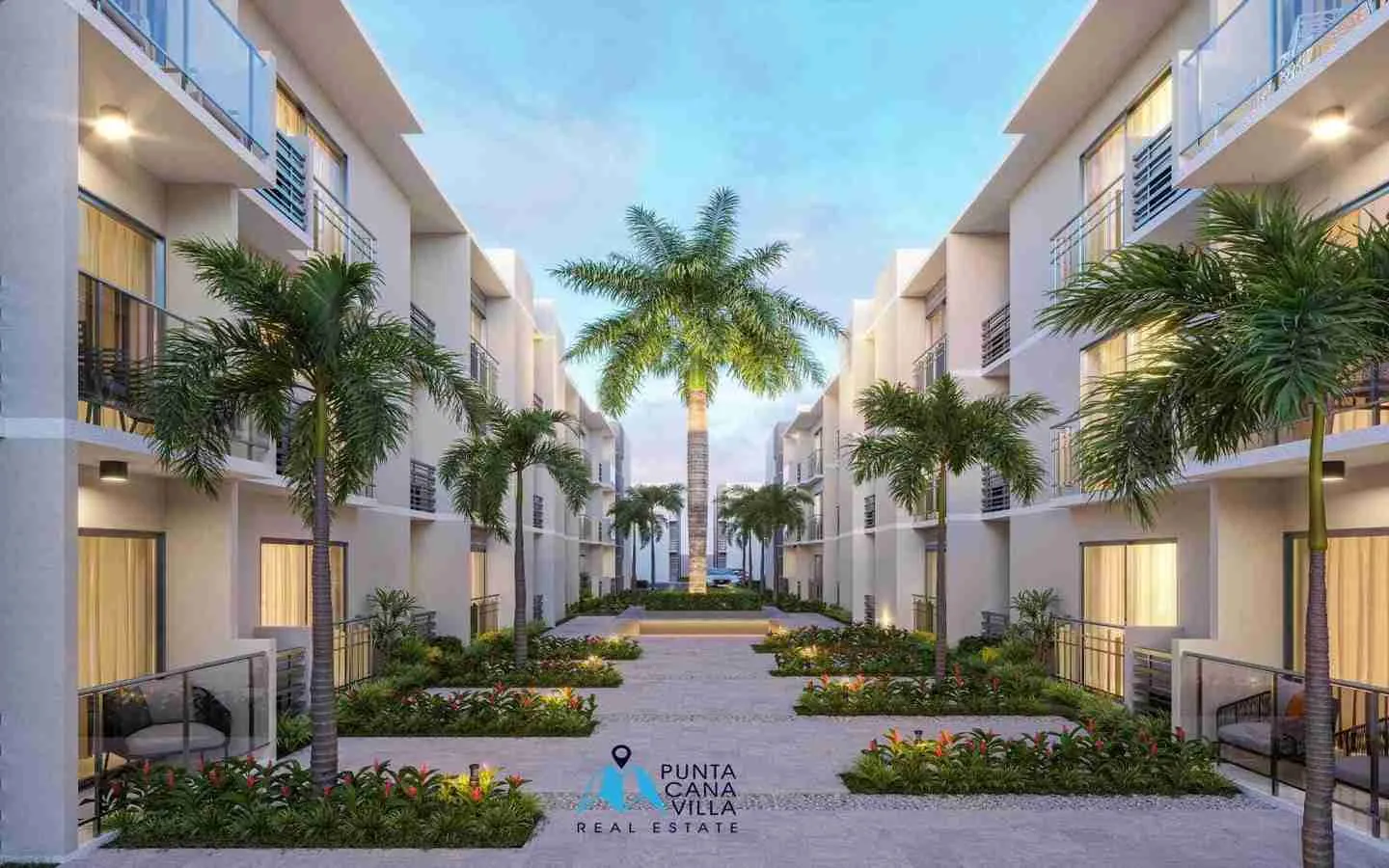 Modern Two Bedroom Condo For Sale In Bavaro, Punta Cana With Home Automation System () Modern Two Bedroom Condo For Sale In Bavaro, Punta Cana With Home Automation System ()