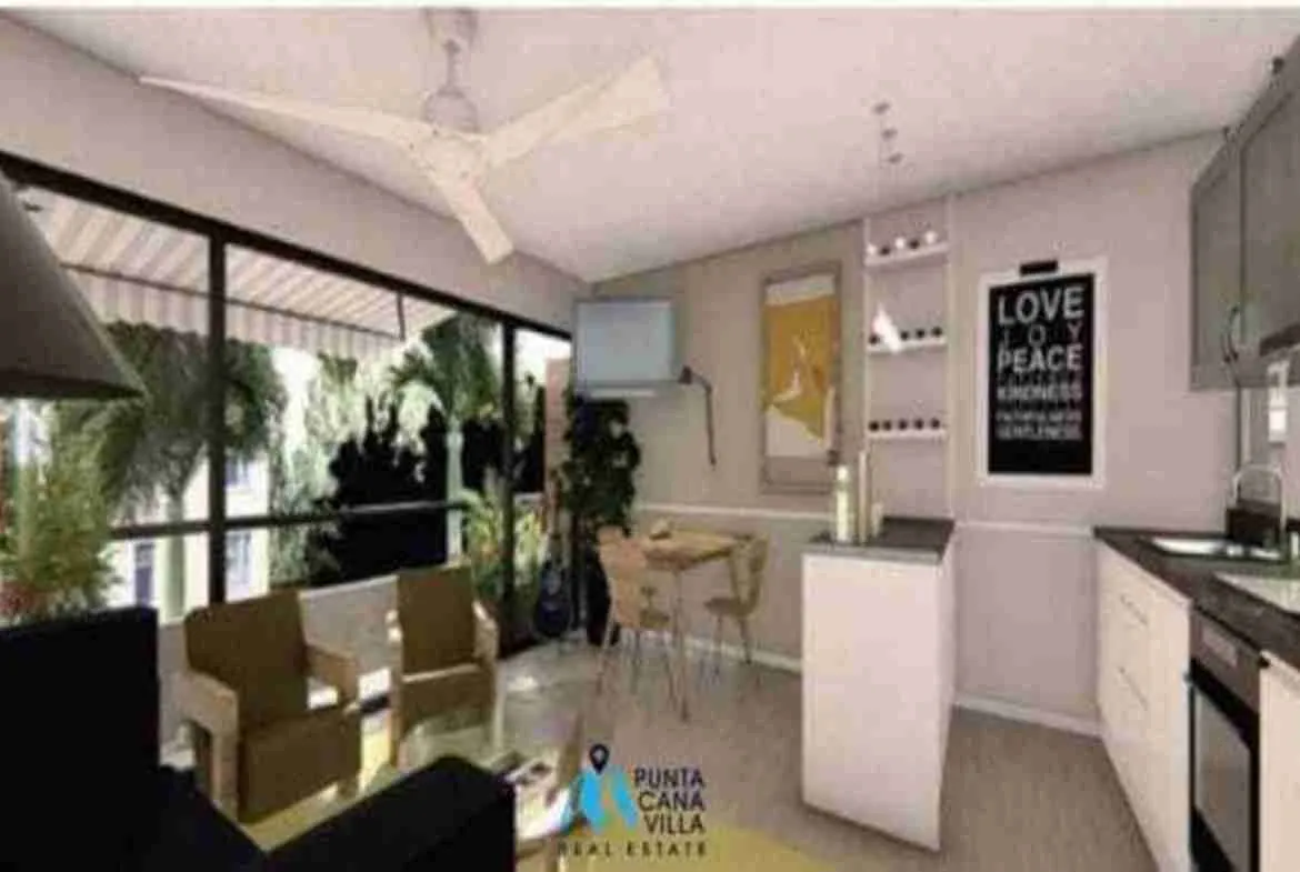 Spacious One Bedroom Condo For Sale In Bavaro, Punta Cana With Balcony ()