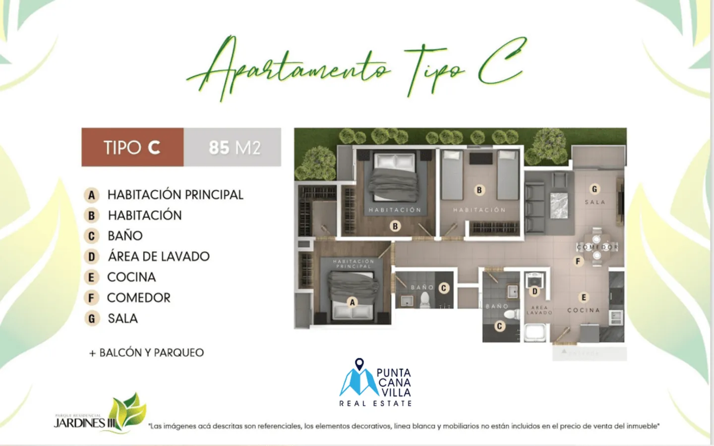 Spacious Three Bedroom Condo For Sale In Bavaro, Punta Cana With Club House ()