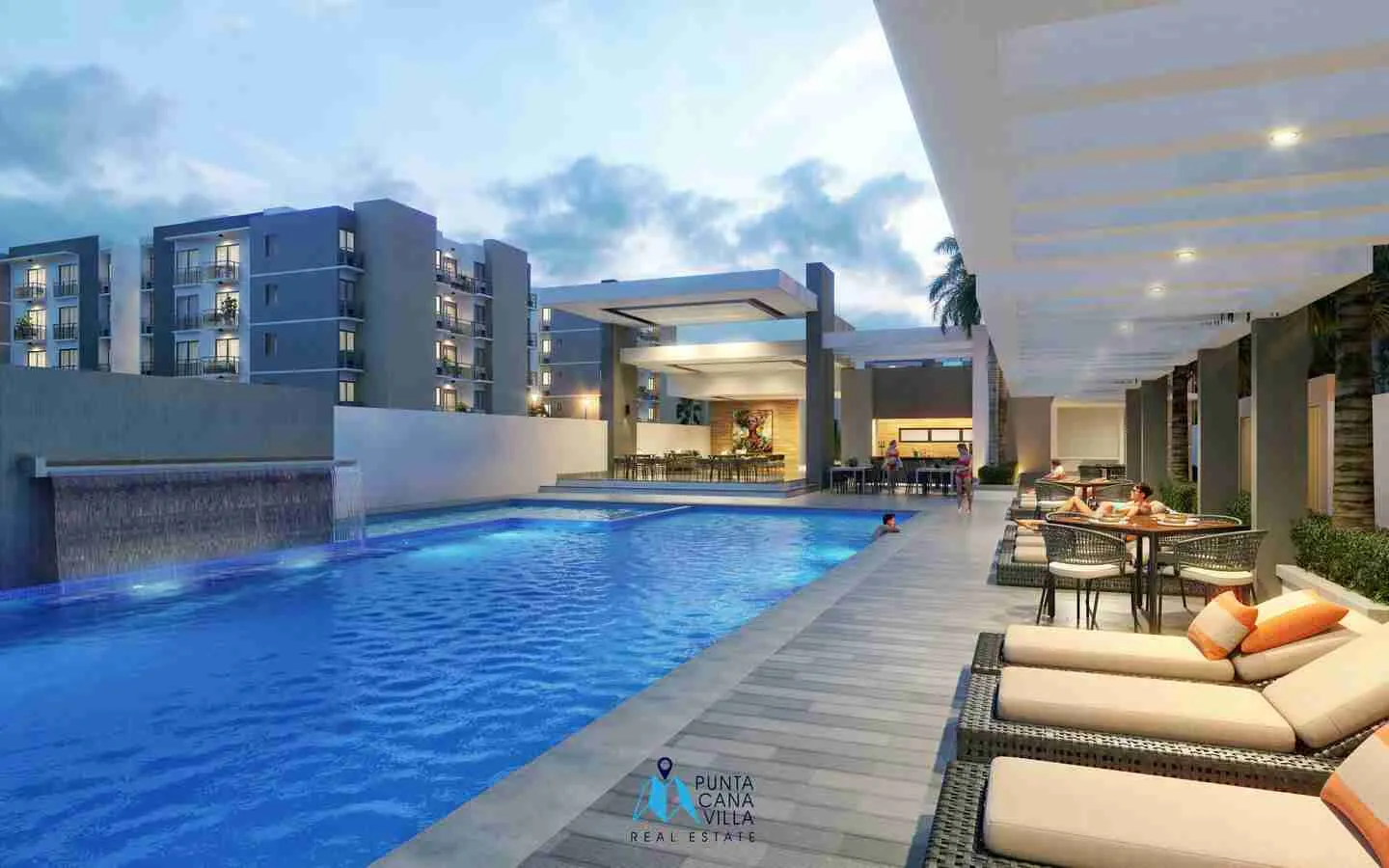 Spacious Three Bedroom Condo For Sale In Bavaro, Punta Cana With Club House ()