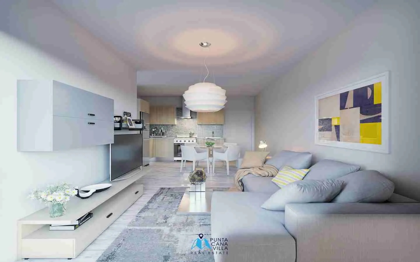 Spacious Three Bedroom Condo For Sale In Bavaro, Punta Cana With Club House ()