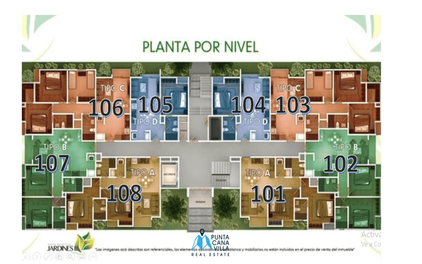 Spacious Three Bedroom Condo For Sale In Bavaro, Punta Cana With Club House ()