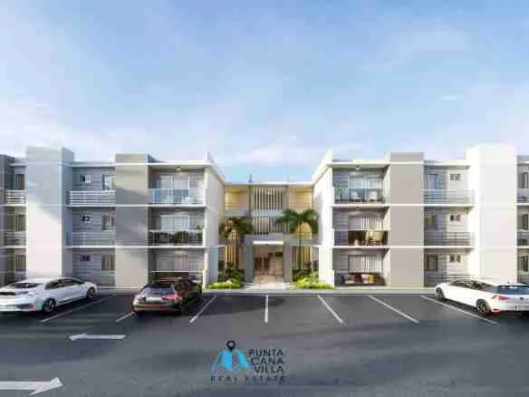 Wonderful one bedroom condo for sale in Bavaro, Punta Cana with intelligent locking system ()