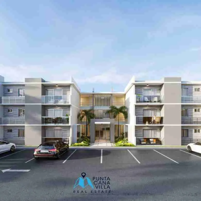 Wonderful one bedroom condo for sale in Bavaro, Punta Cana with intelligent locking system ()