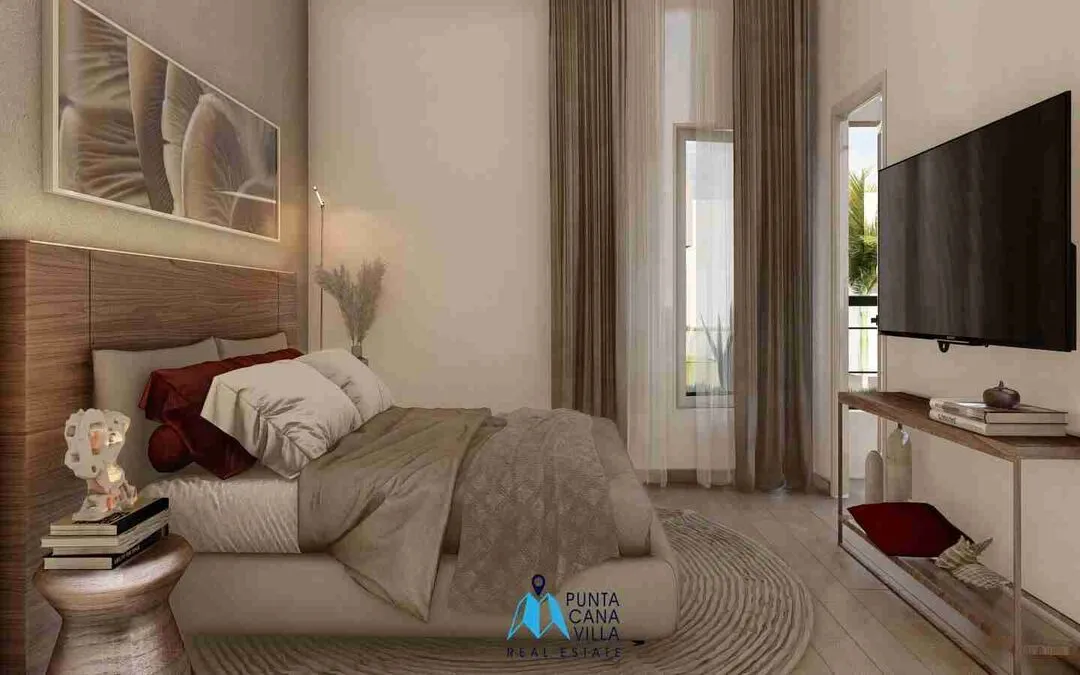 Acogedora Villa de Dos Habitaciones en Venta en Brisas de Punta Cana, Bávaro, Punta Cana