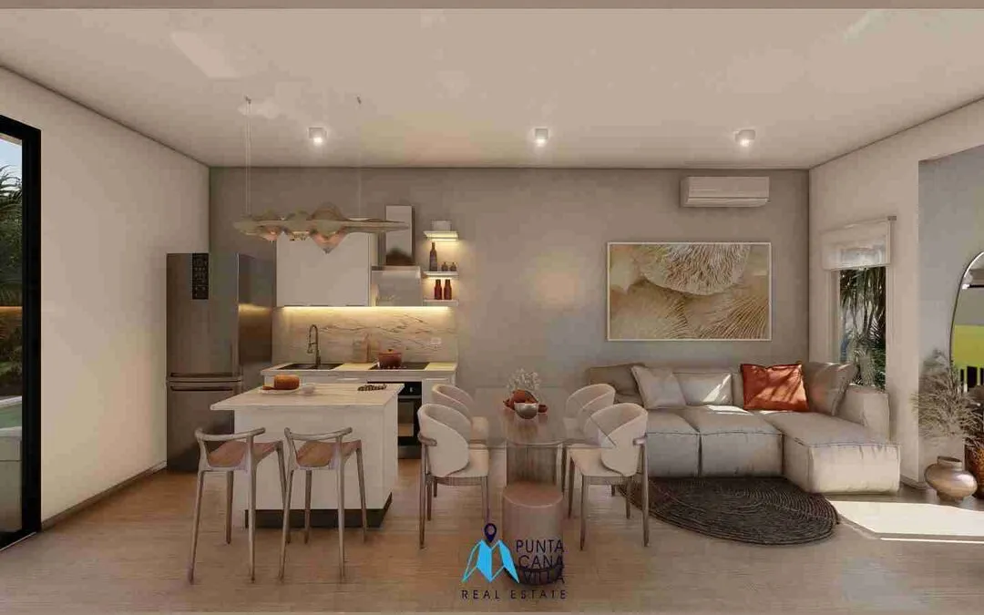 Acogedora Villa de Dos Habitaciones en Venta en Brisas de Punta Cana, Bávaro, Punta Cana