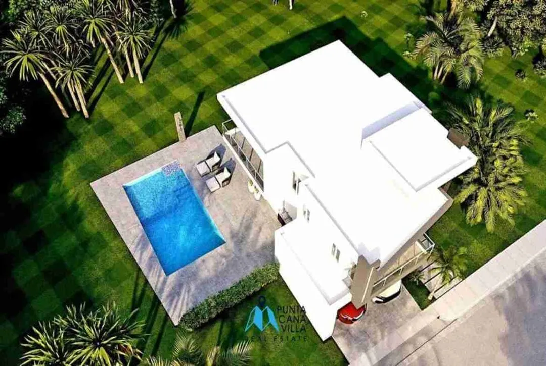 Elegant Three Bedroom Villa For Sale In Bavaro, Punta Cana With Balcony ()
