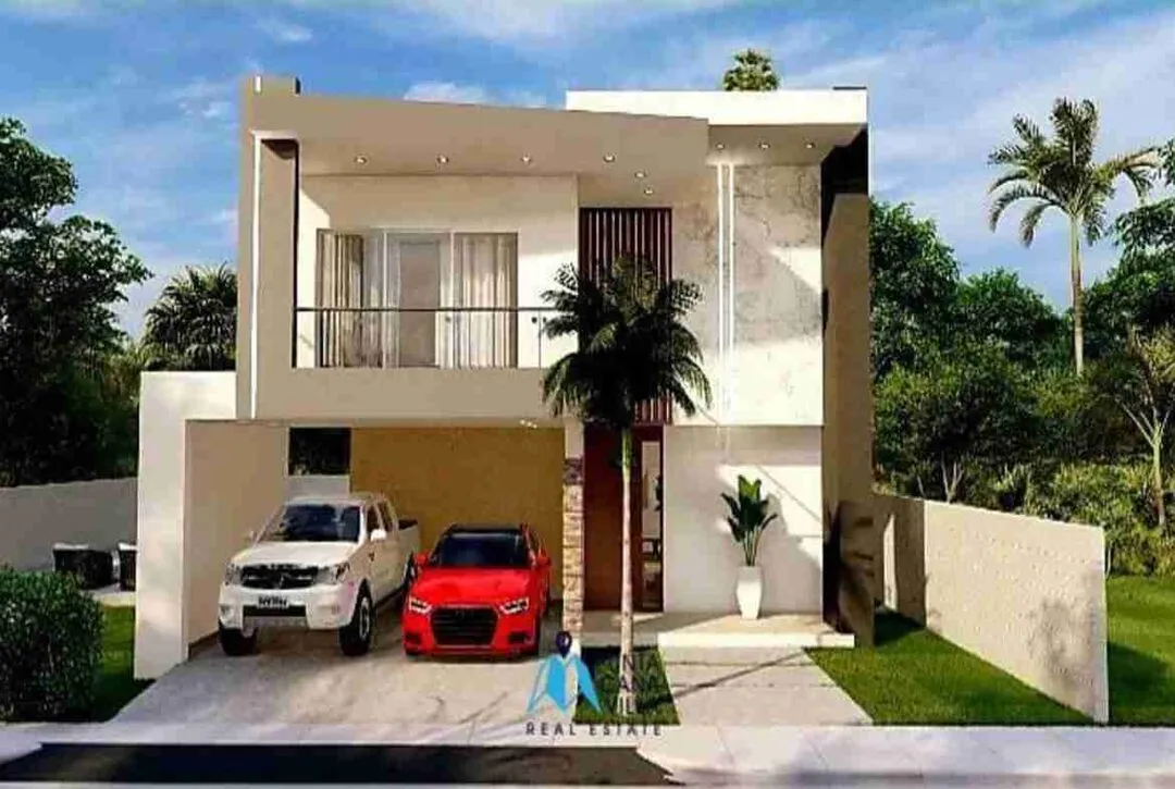 Elegant Three Bedroom Villa For Sale In Bavaro, Punta Cana With Balcony ()