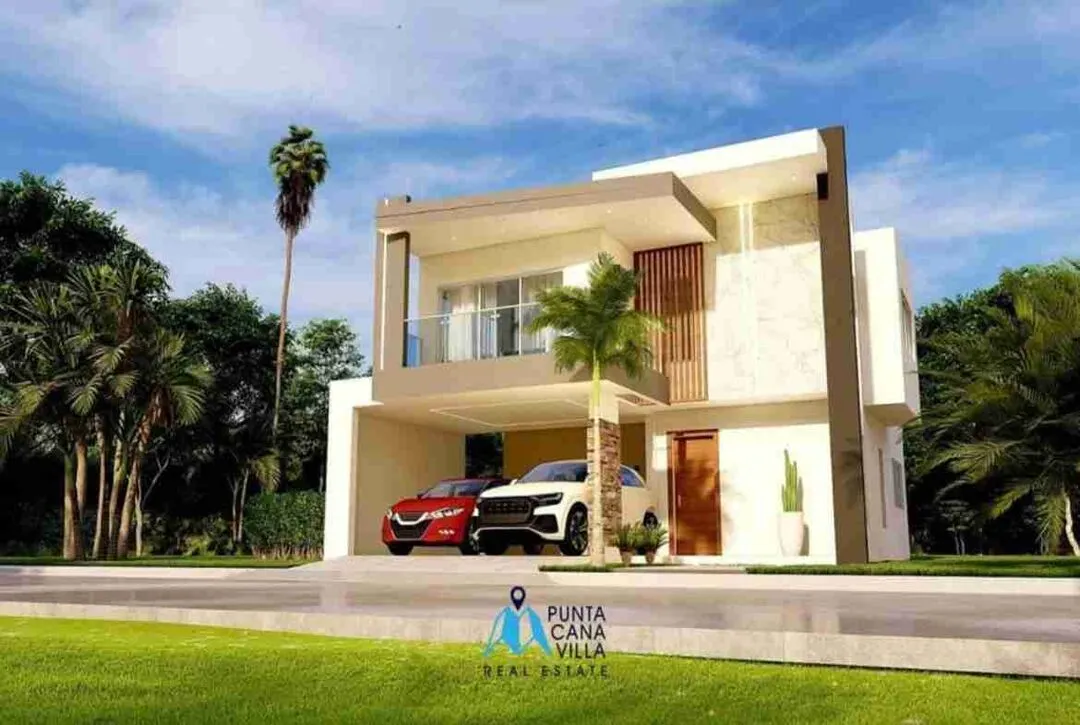 Elegant Three Bedroom Villa For Sale In Bavaro, Punta Cana With Balcony ()