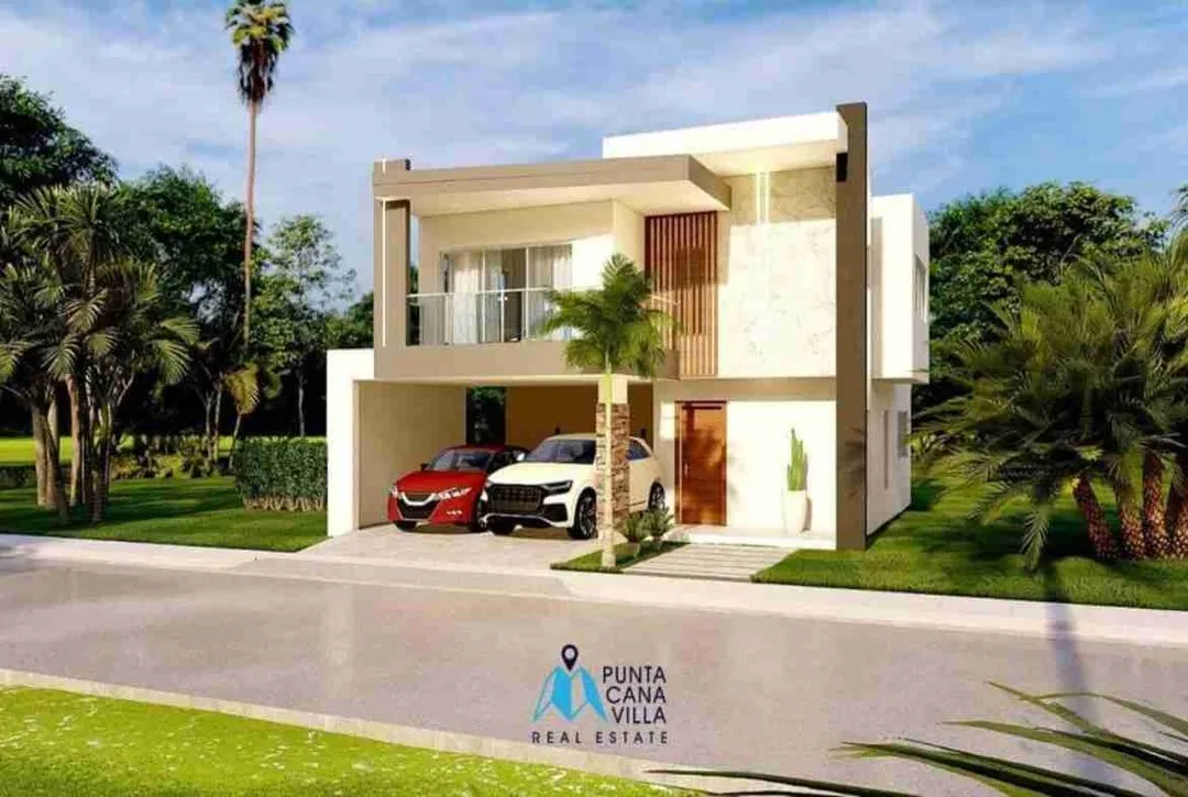 Elegant Three Bedroom Villa For Sale In Bavaro, Punta Cana With Balcony ()