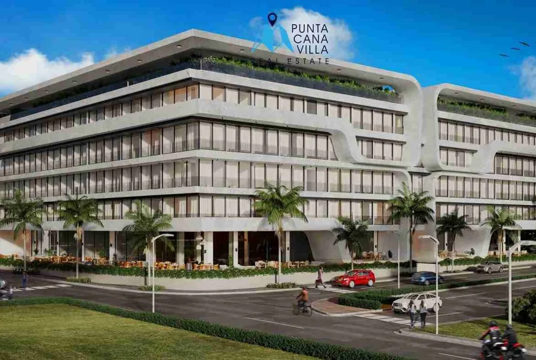 Exterior dia Blumarinapunta cana condo for sale