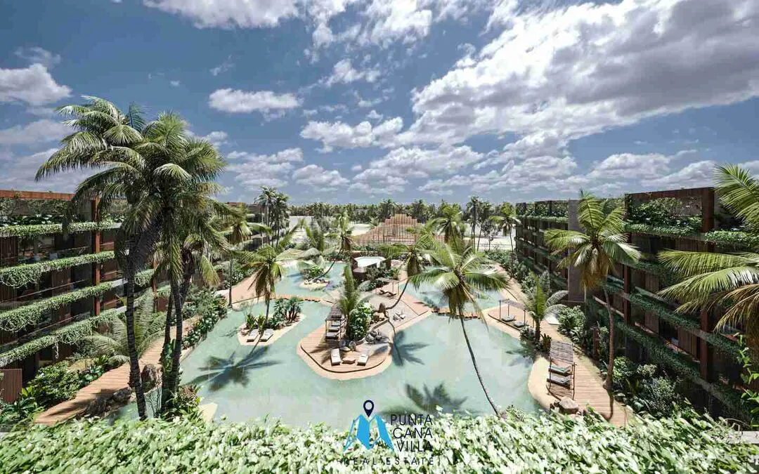 Gorgeous Two Bedroom Condo For Sale In Vista Cana, Punta Cana, Chukum Lagoon ()
