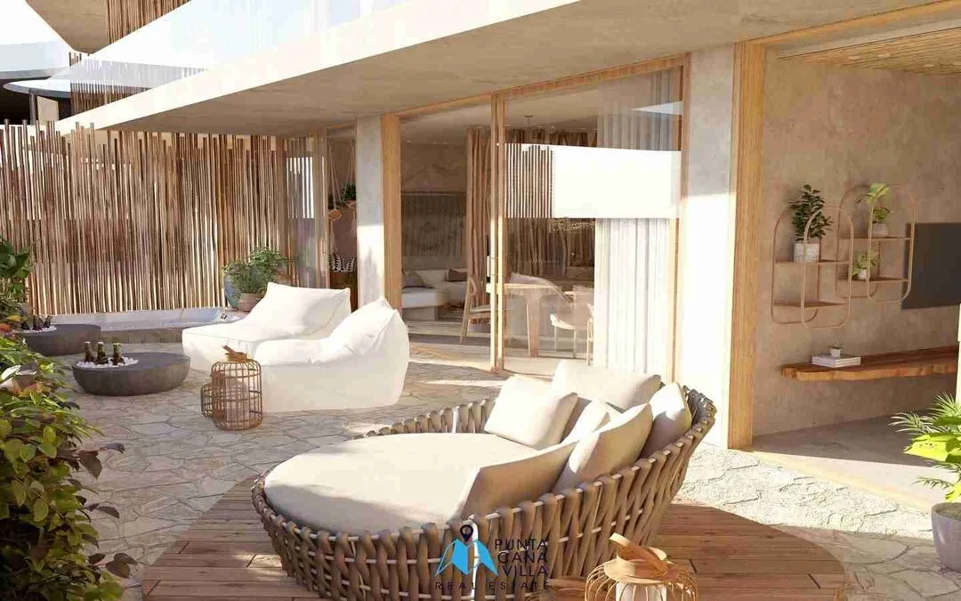 Gorgeous Two Bedroom Condo For Sale In Vista Cana, Punta Cana, Chukum Lagoon ()