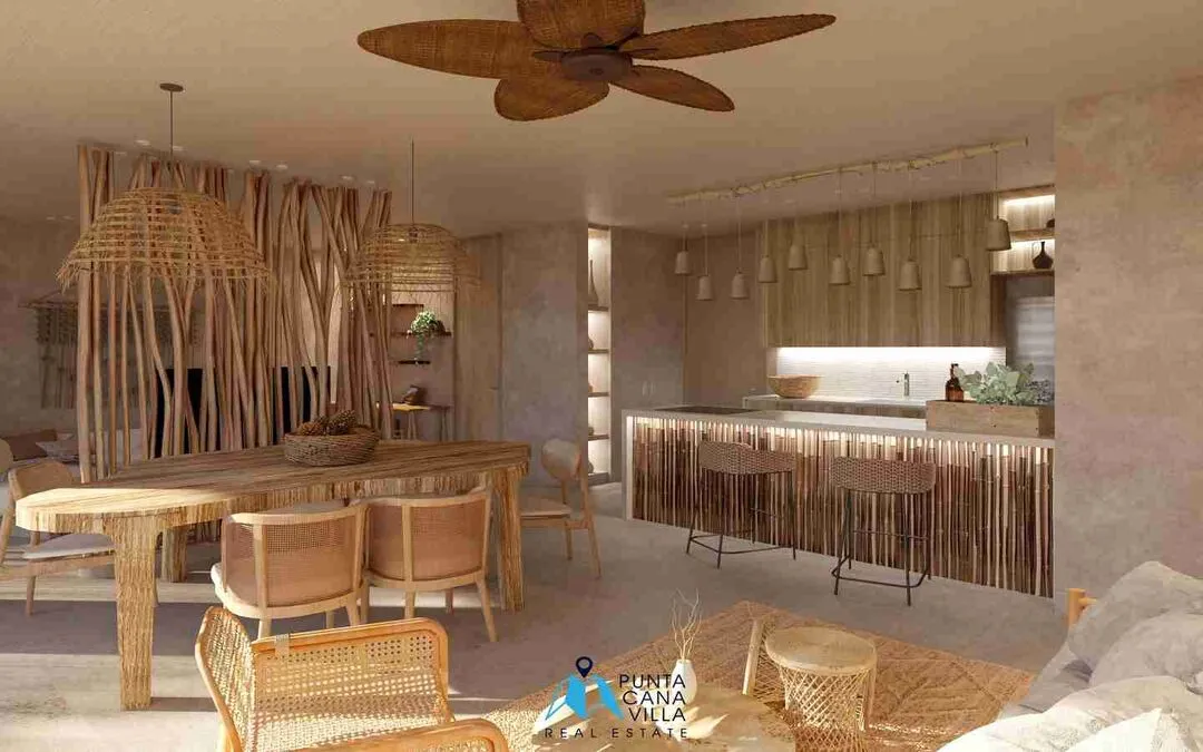 Gorgeous Two Bedroom Condo For Sale In Vista Cana, Punta Cana, Chukum Lagoon ()