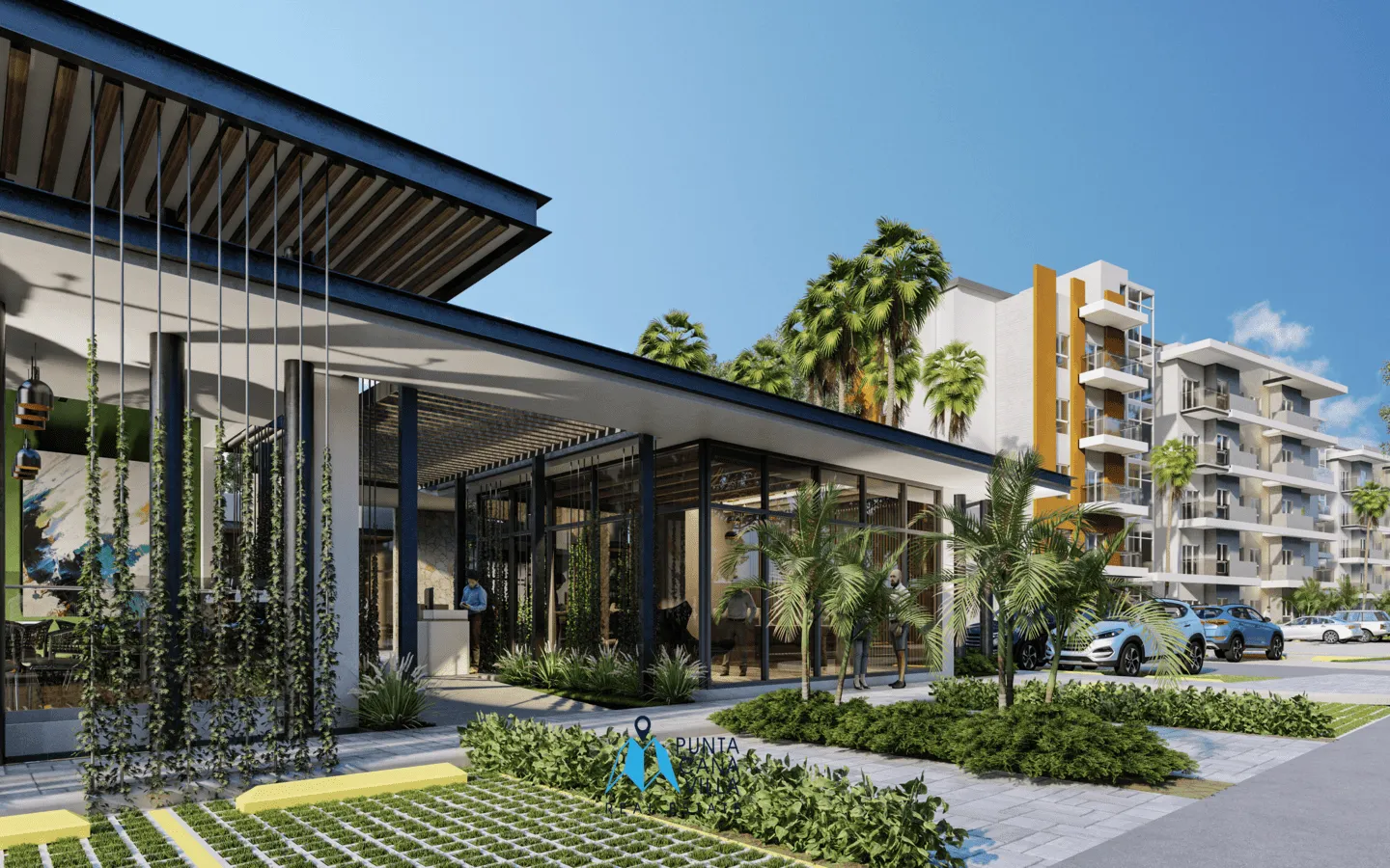 Lovely two bedroom condo for sale in Bavaro, Punta Cana with appliances included () Lovely two bedroom condo for sale in Bavaro, Punta Cana with appliances included ()