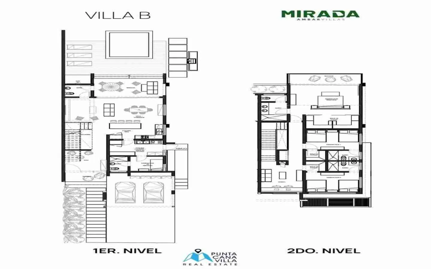 En venta en Cocotal: Amplia Villa Duplex de Tres Dormitorios en Venta en Bavaro, Punta Cana.