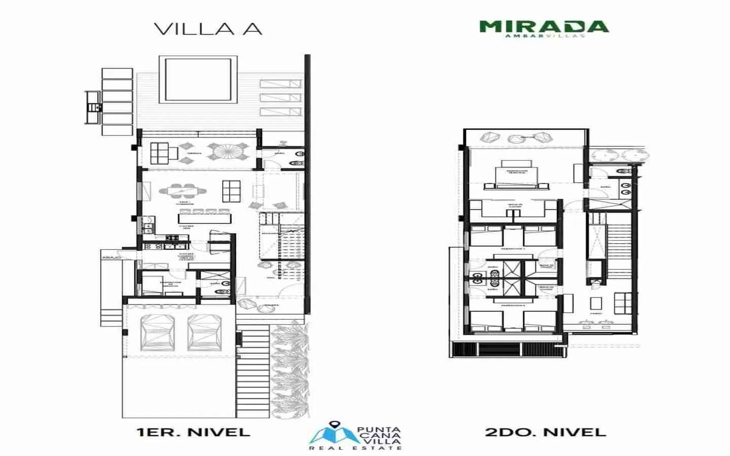 En venta en Cocotal: Amplia Villa Duplex de Tres Dormitorios en Venta en Bavaro, Punta Cana.