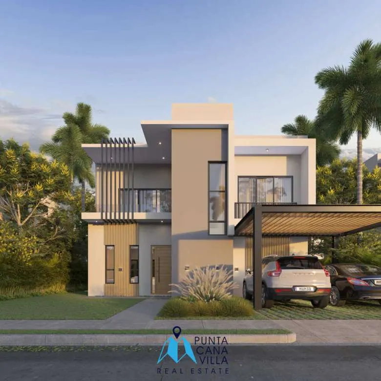 Amazing three bedroom duplex villa for sale in Bavaro, Punta Cana, Daos villas ()