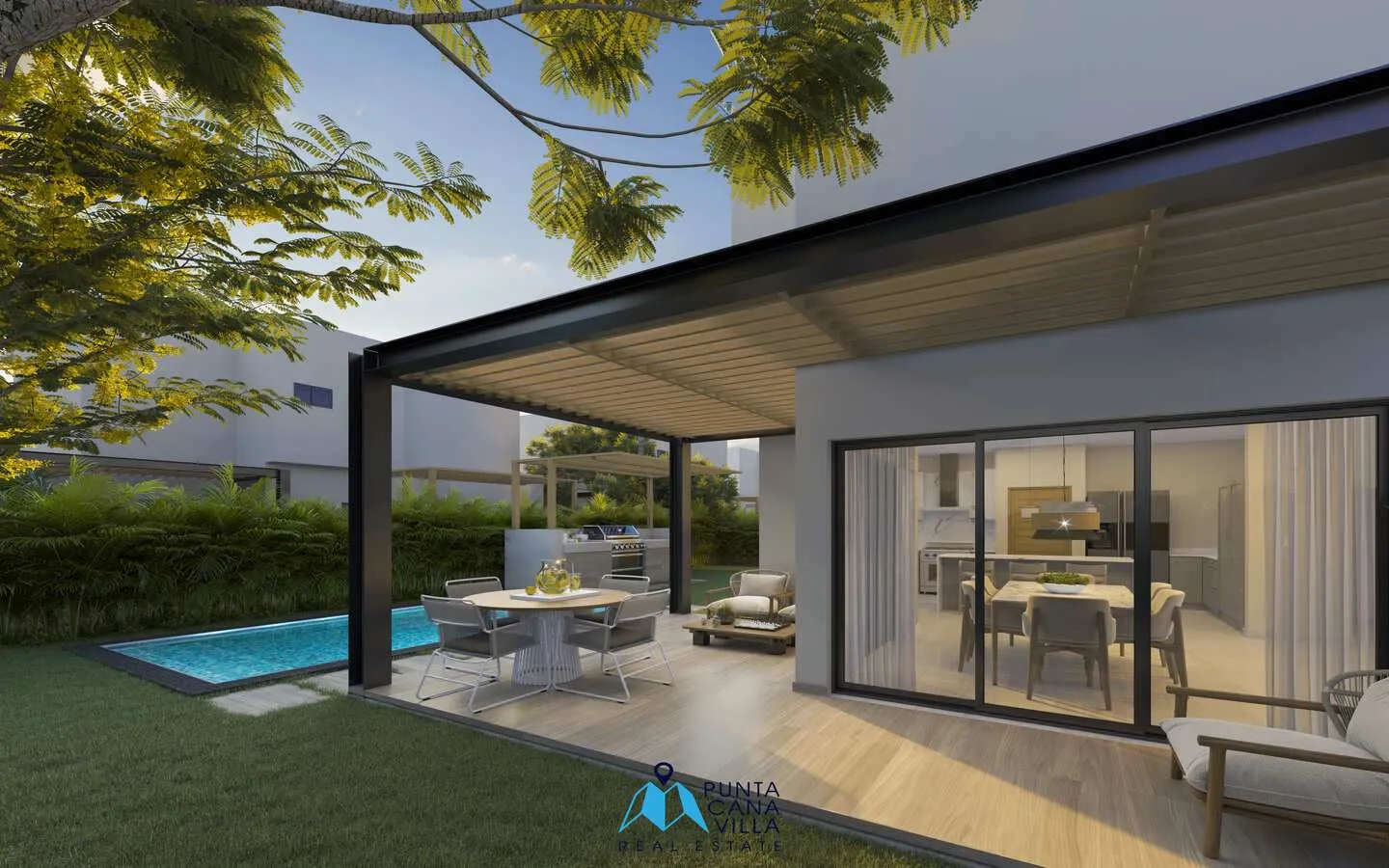 Increíble Villa Dúplex De Tres Habitaciones En Venta En Bávaro, Punta Cana