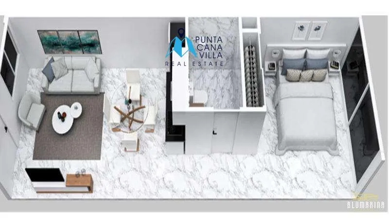 Blumarina Suites y Plaza: Lujosos Apartamentos de 1 y 2 Dormitorios en Los Corales, Punta Cana