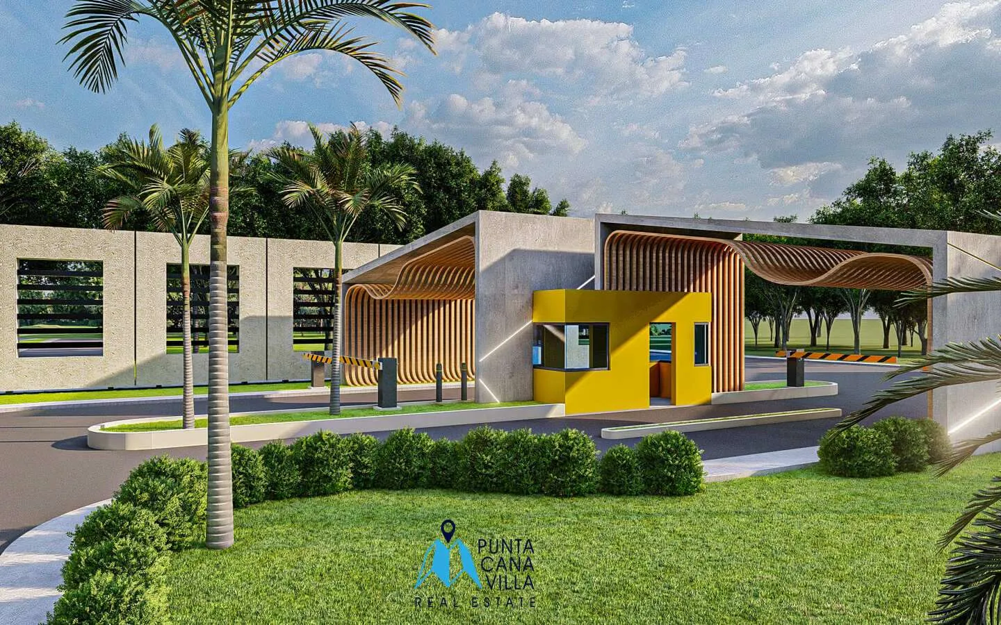 Preciosa Villa dúplex de tres habitaciones en venta en Bávaro, Punta Cana cerca del centro