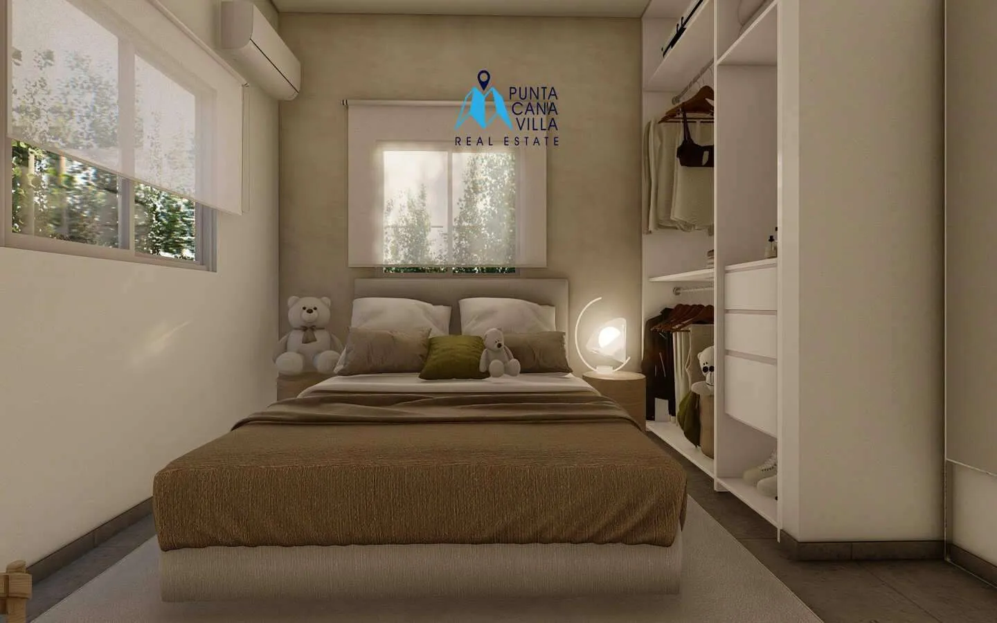 Luxueuse maison de trois chambres à vendre à Macao, Punta Cana