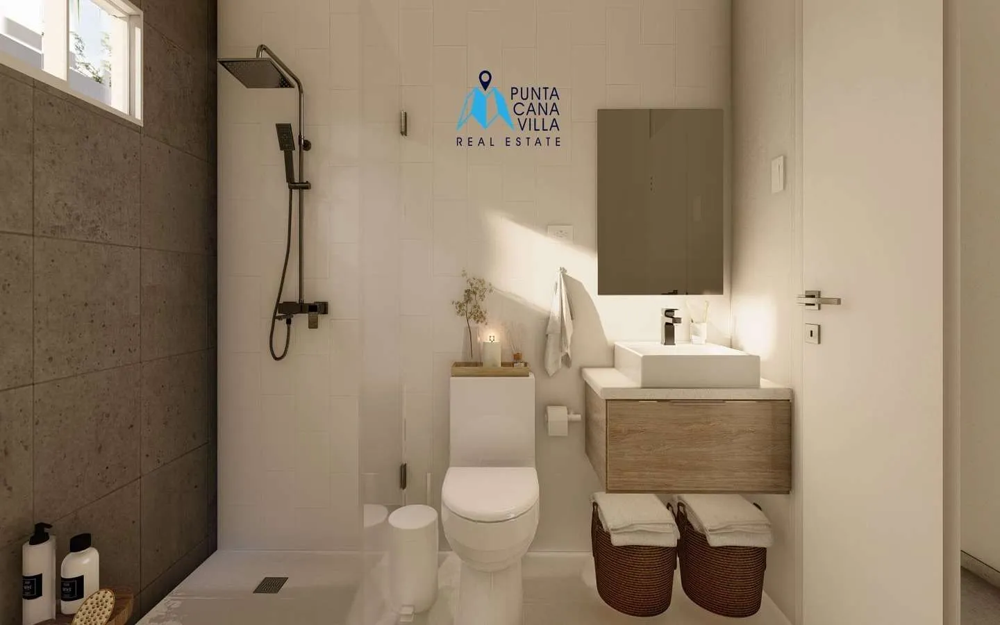 Luxueuse maison de trois chambres à vendre à Macao, Punta Cana
