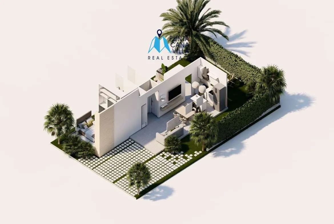 Splendid two bedroom villa for sale in Macao, Punta Cana, View Macao Crasqui Phase ()