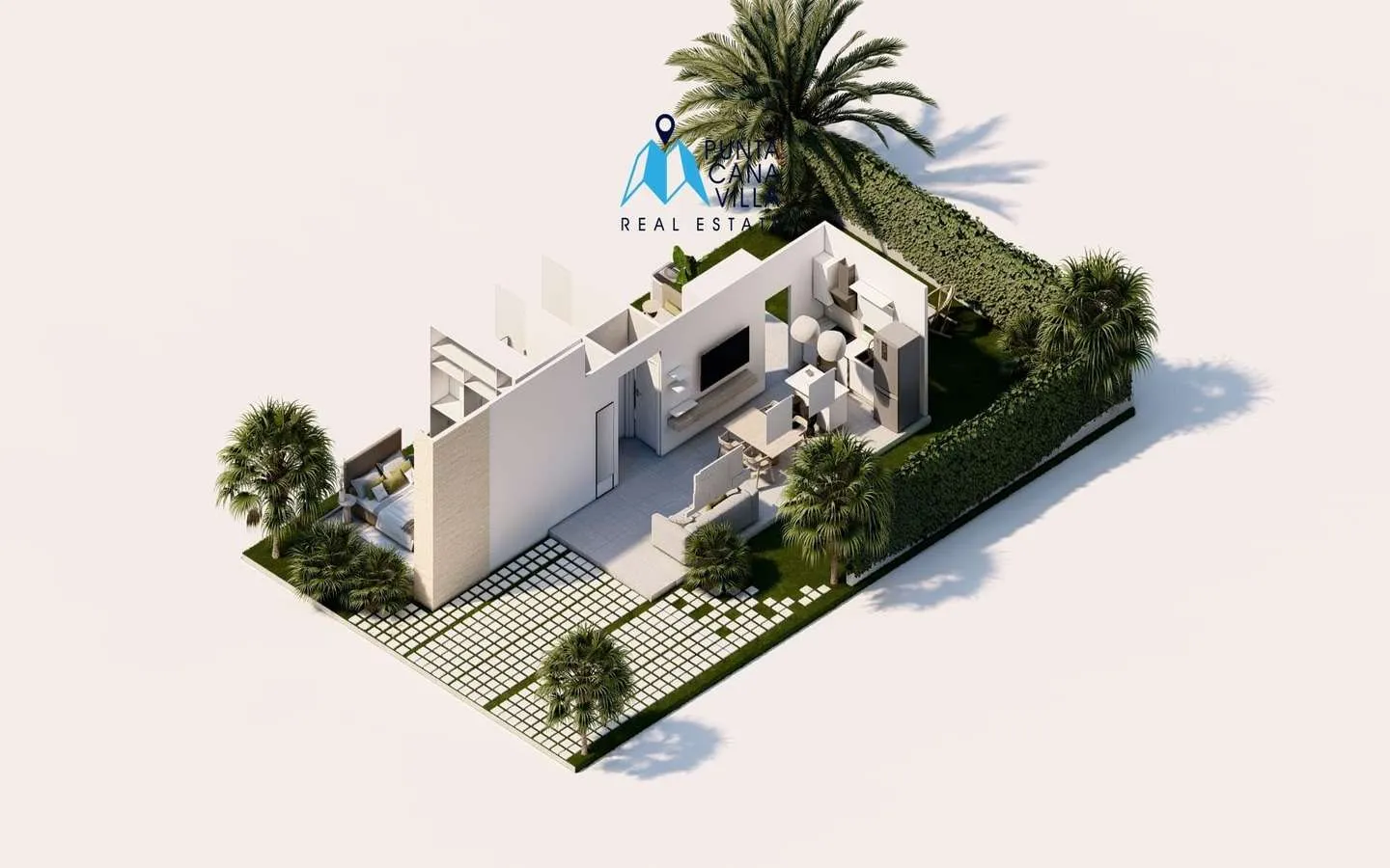 Espléndida Villa de Dos Habitaciones en Venta en Macao, Punta Cana