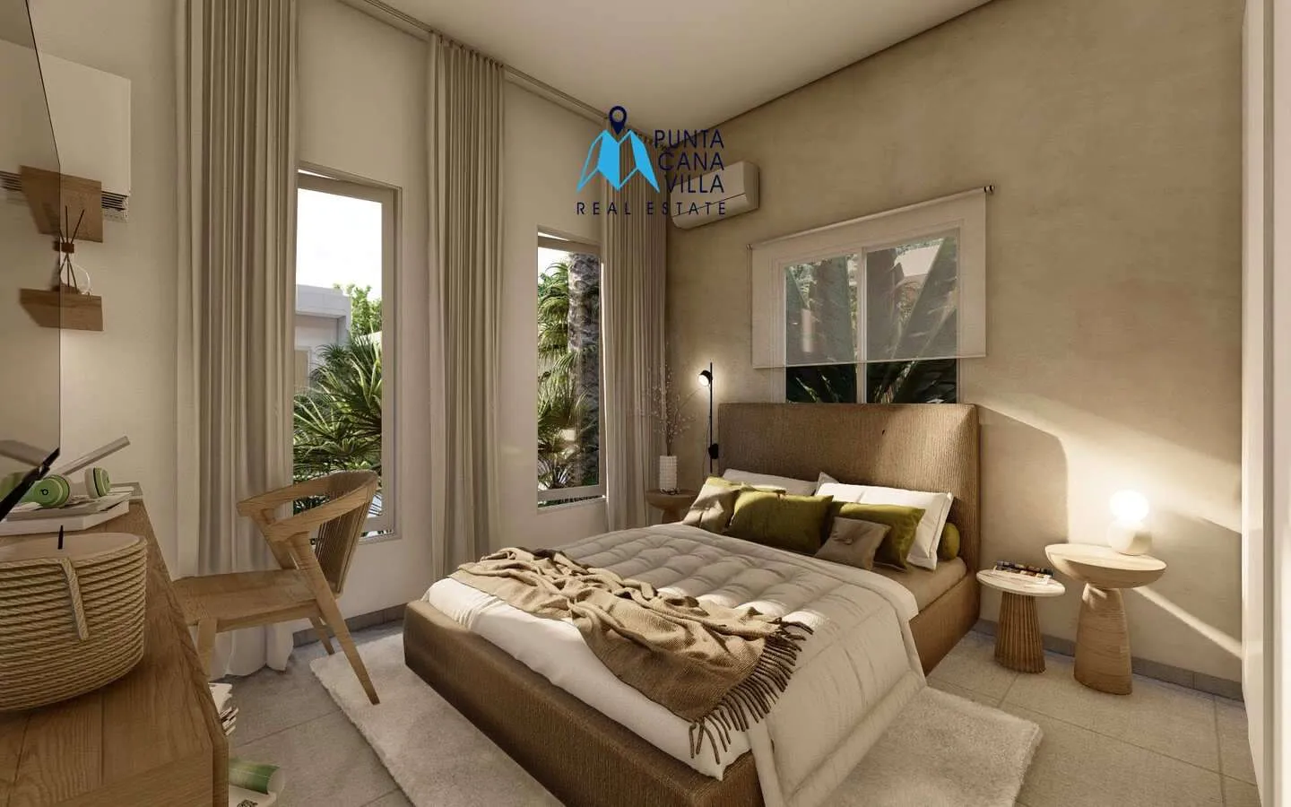 Espléndida Villa de Dos Habitaciones en Venta en Macao, Punta Cana