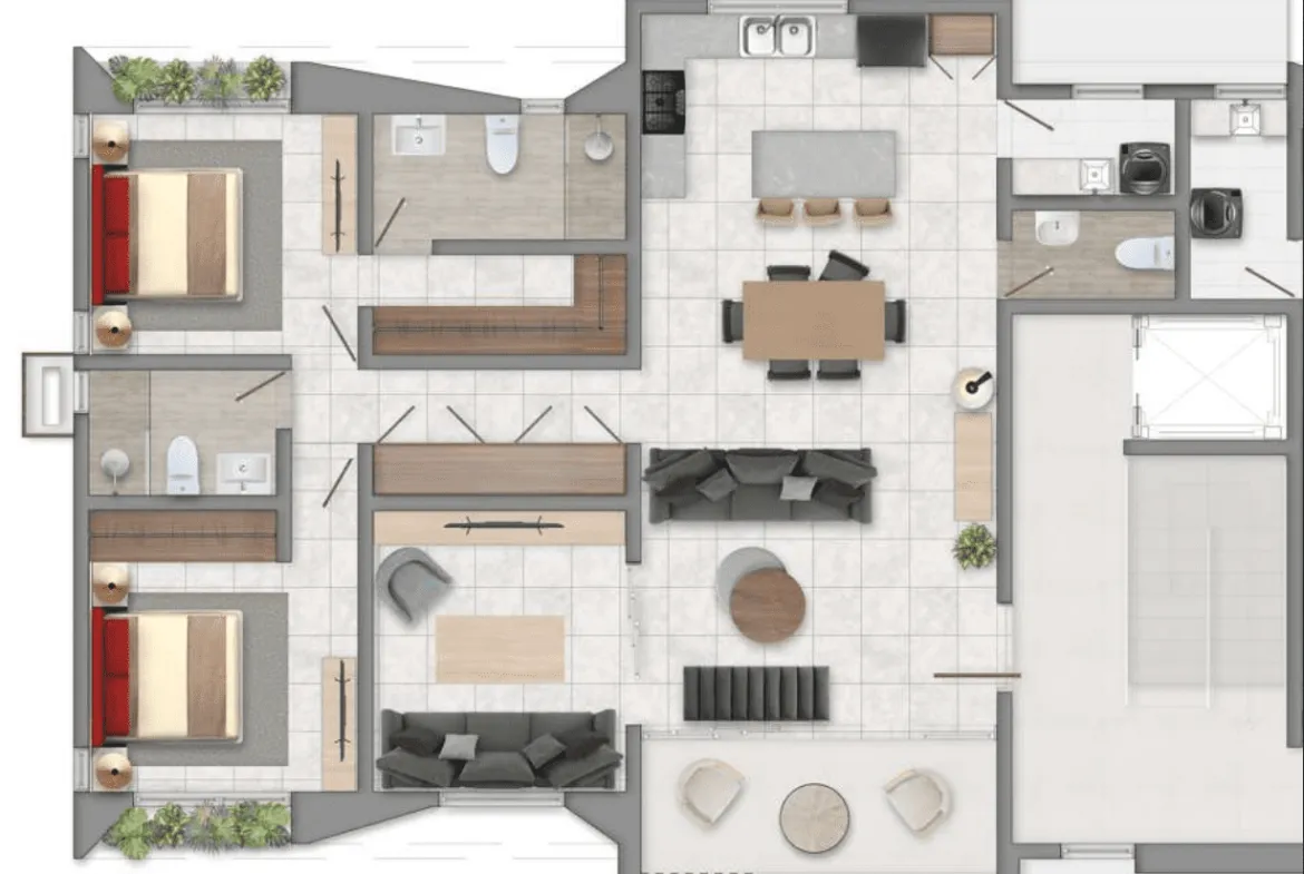 Vista Cana, condos for sale, tipo A