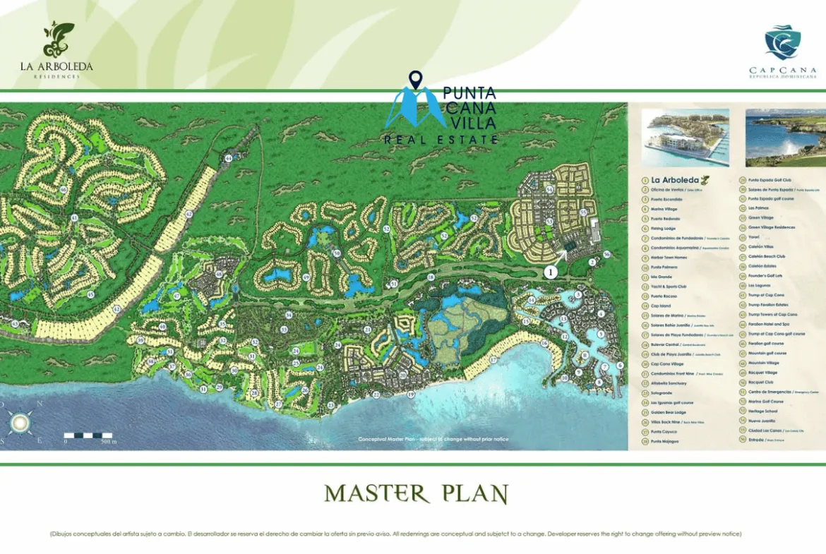 arboleda cap cana condo for sale three bedrooms