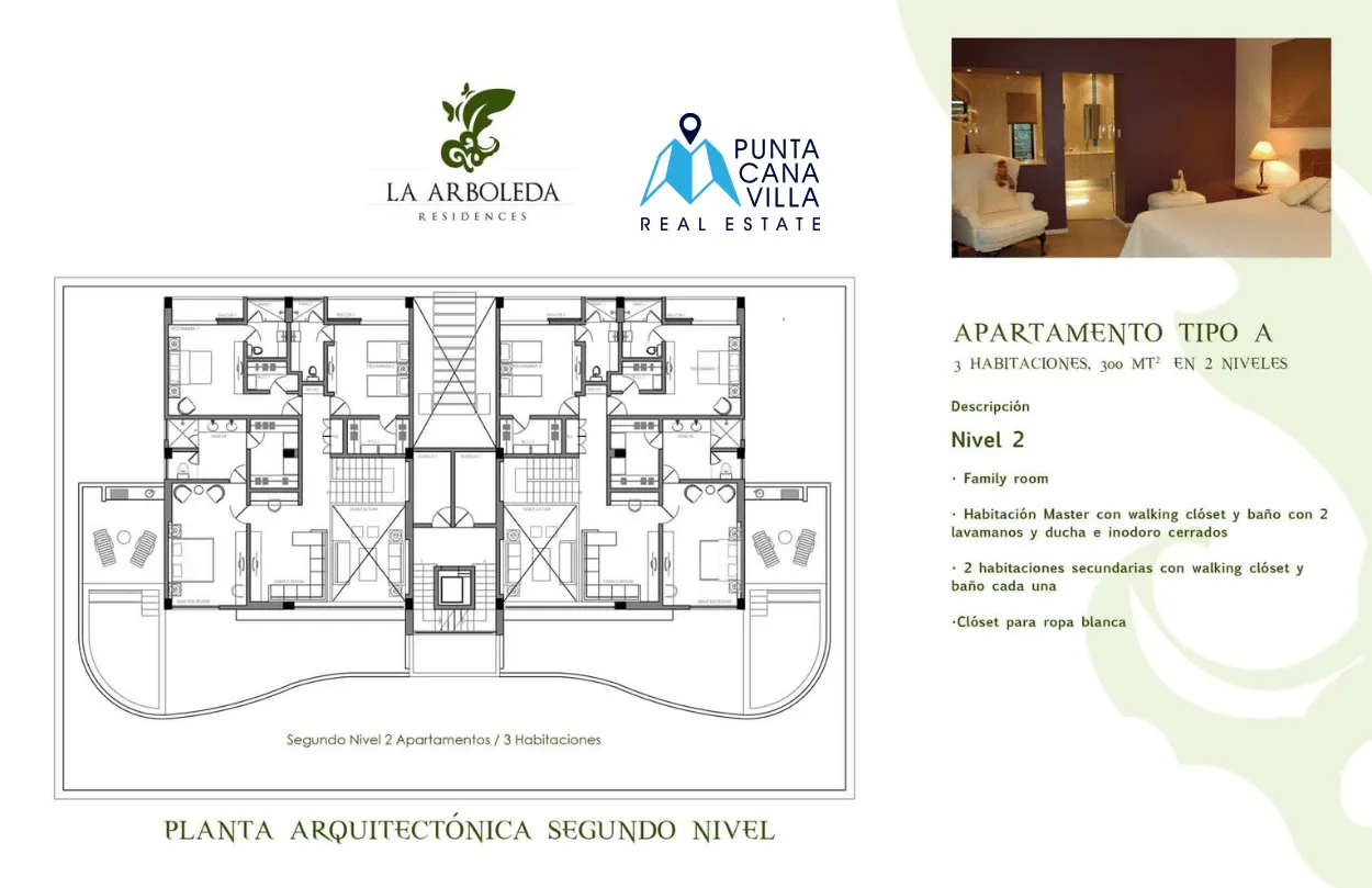 Cap Cana Apartamento en Venta: Vivienda de lujo de 3 dormitorios en Arboleda