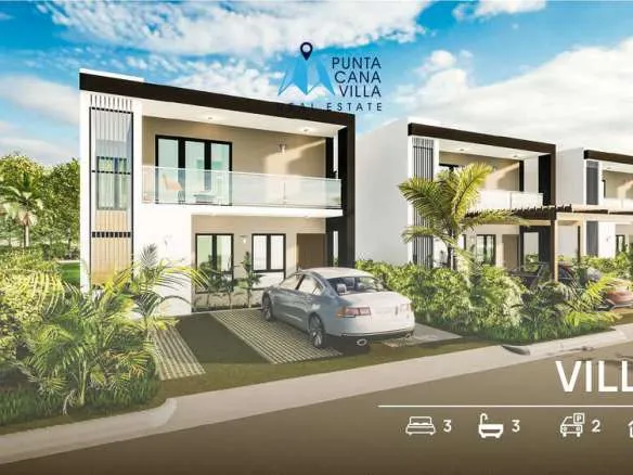 atalia punta cana villa for sale three bedrooms