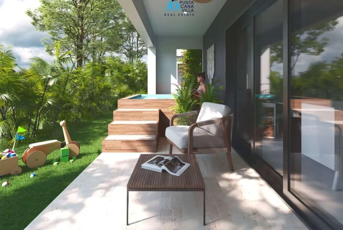 atalia punta cana villa for sale two bedrooms