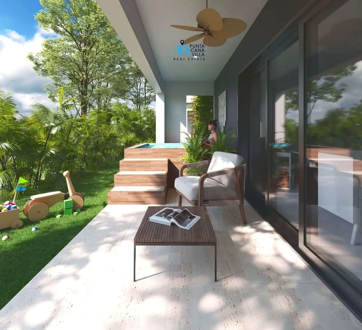 atalia punta cana villa for sale two bedrooms