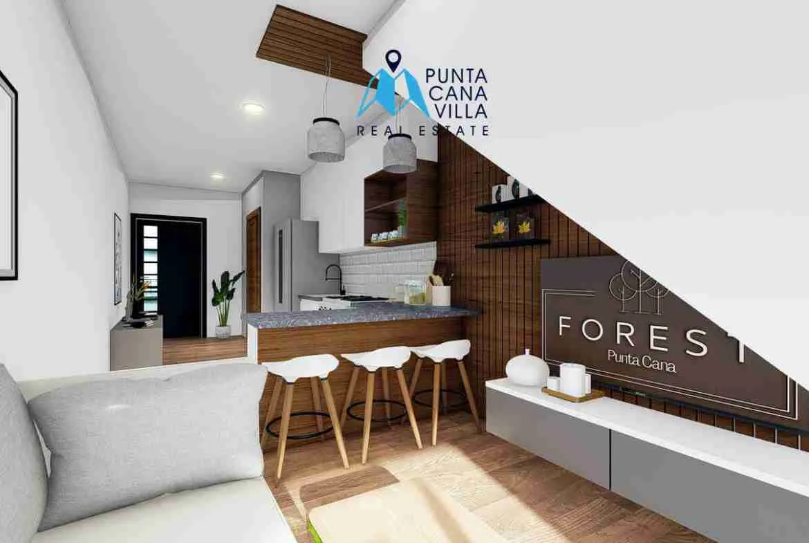 forest punta cana ground floor condo for sale two bedrooms