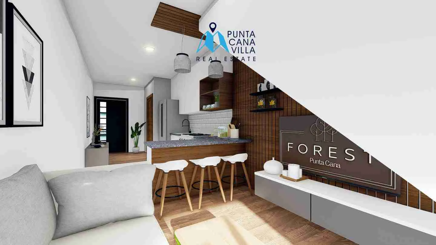 forest punta cana ground floor condo for sale two bedrooms