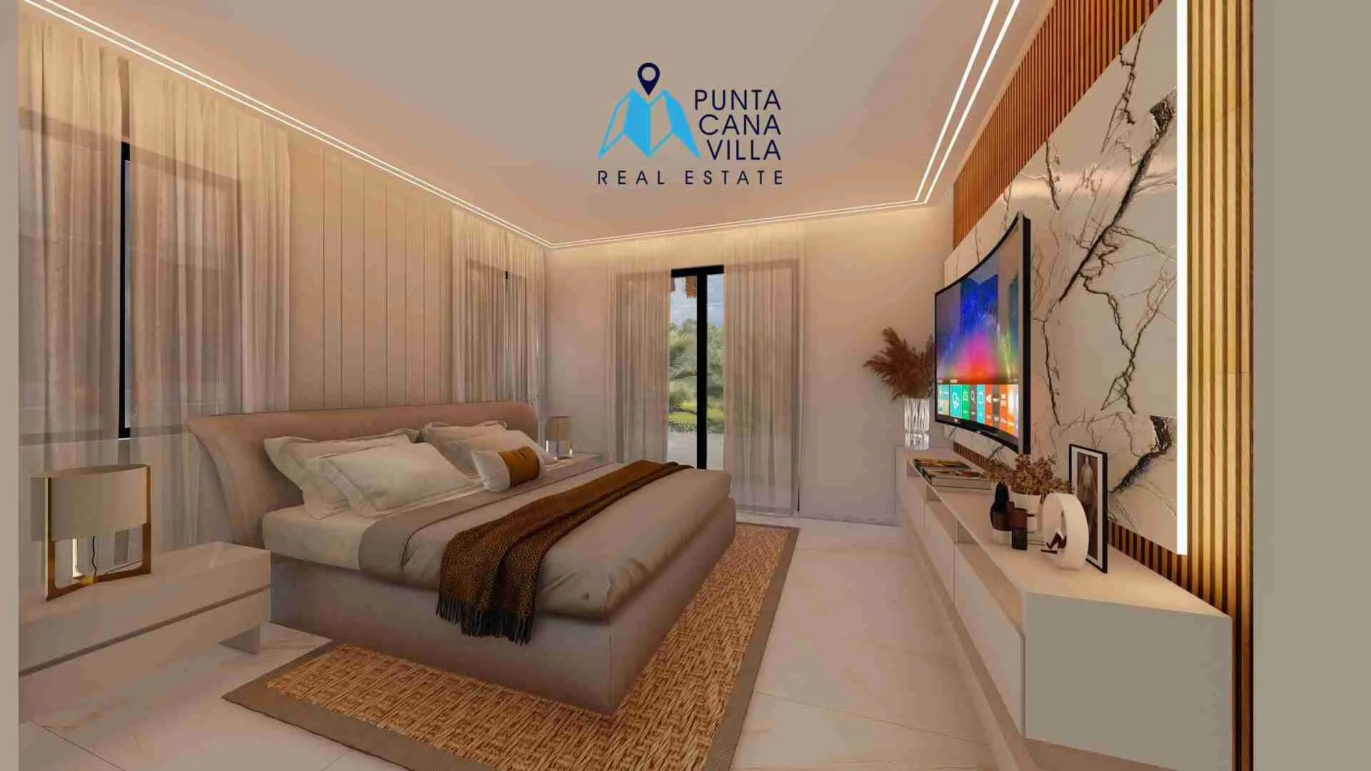 palmeras resipal punta cana villa for sale two bedroomsHABITACION PRINCIPAL